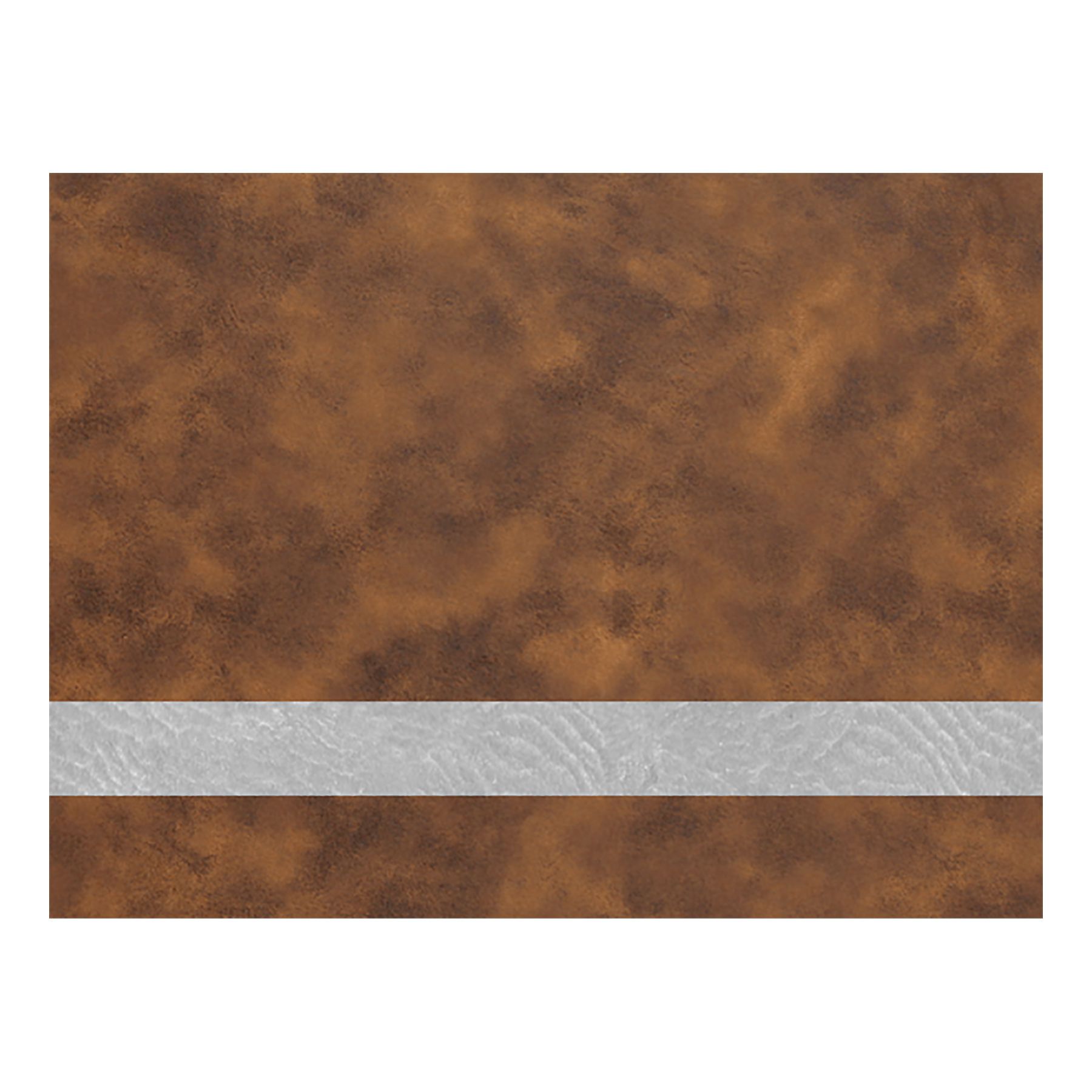 PRE-ORDER! Full Size Laserable Leatherette Sheet Stock, Boss Laser Engravers (Available Jan. 2022) Engraving Supplies Craftworks NW LS-1630 (29" x 15") Rustic/Silver 