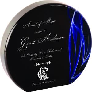 Round Vapor Acrylic Award - Craftworks NW, LLC