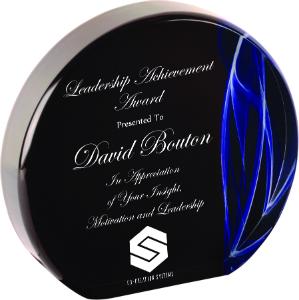 Round Vapor Acrylic Award - Craftworks NW, LLC