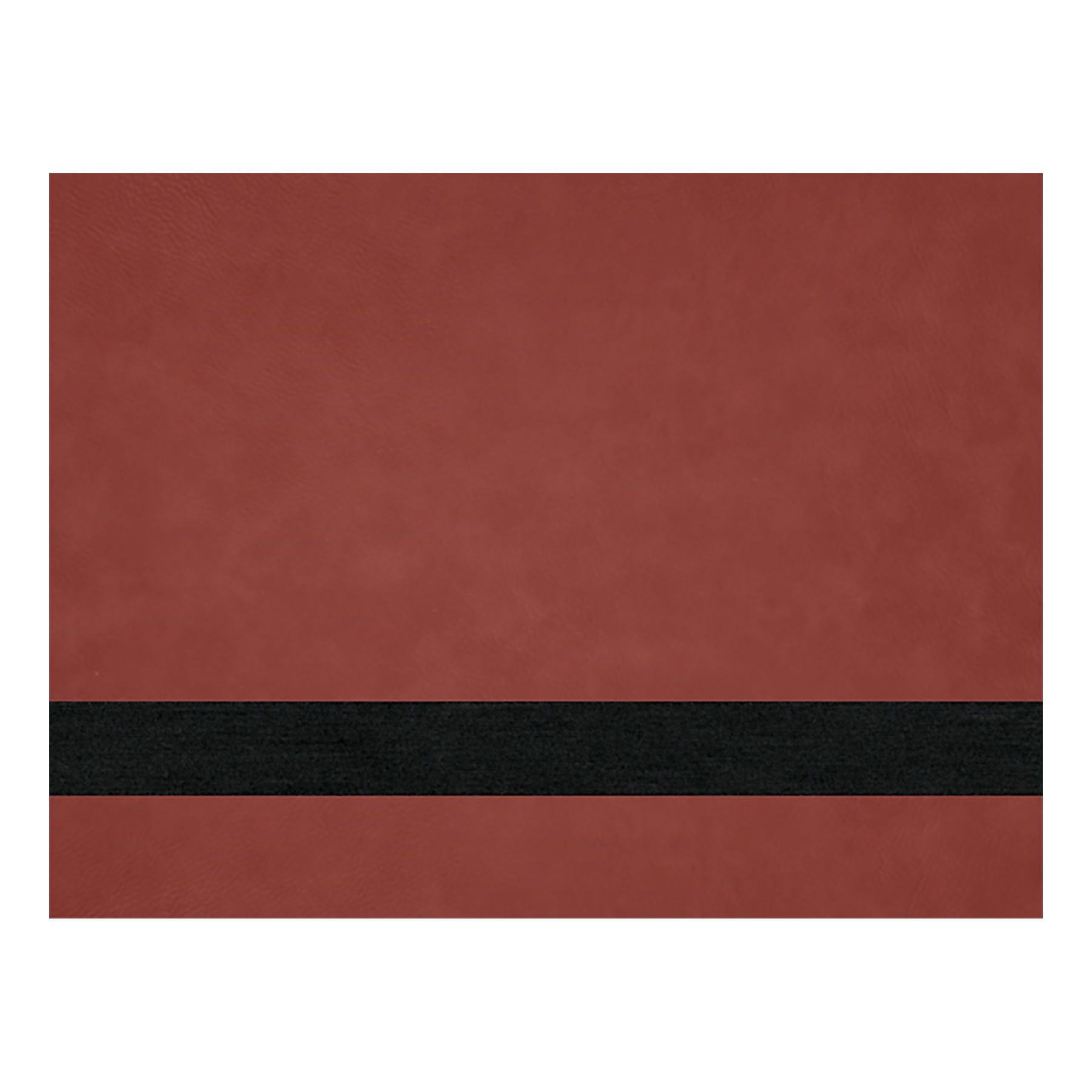 Sheet Stock, Laserable Leatherette, 12" x 12" Engraving Supplies Craftworks NW Rose/Black 