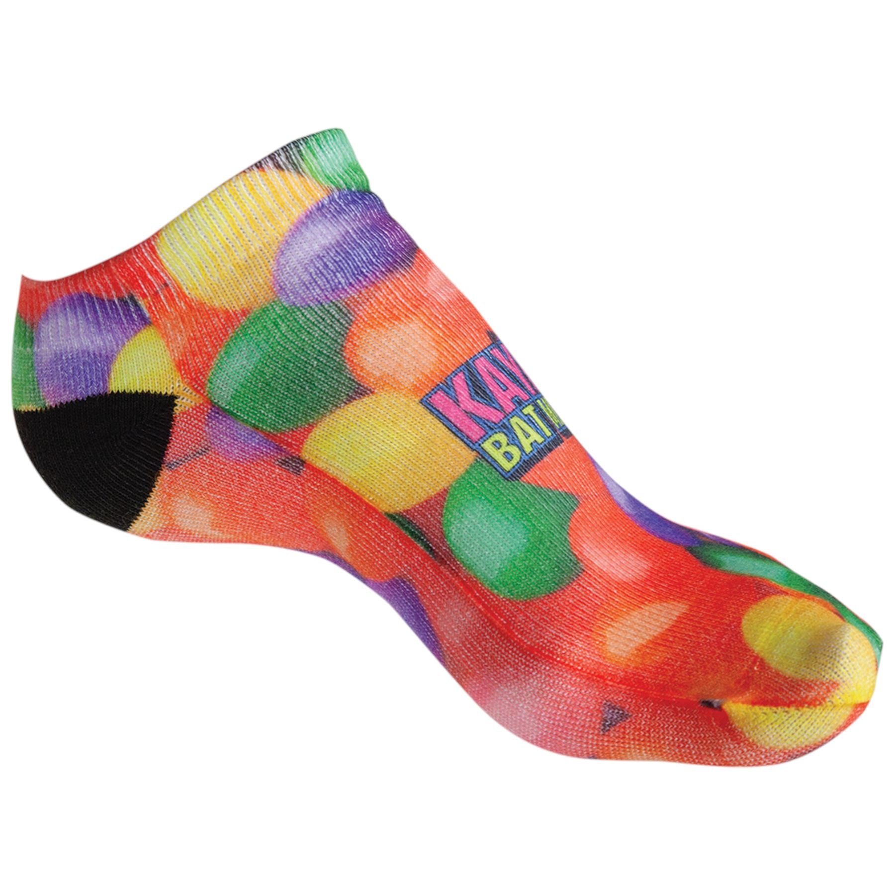 Unisex Adult No Show Socks (1 Pair), Full Color Dye Sub Socks Craftworks NW 