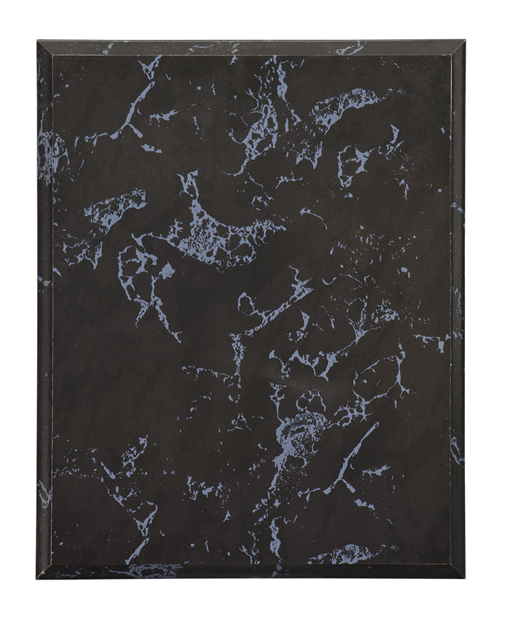 Value Black Marble Finish Plaque, 9" x 12" Plaque Craftworks NW 