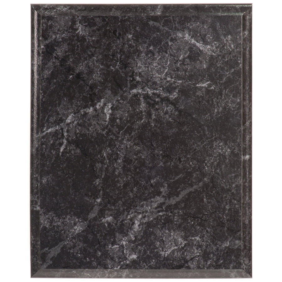 Value Improved Black Marble Plaque, 10-1/2" x 13" Plaque Craftworks NW 